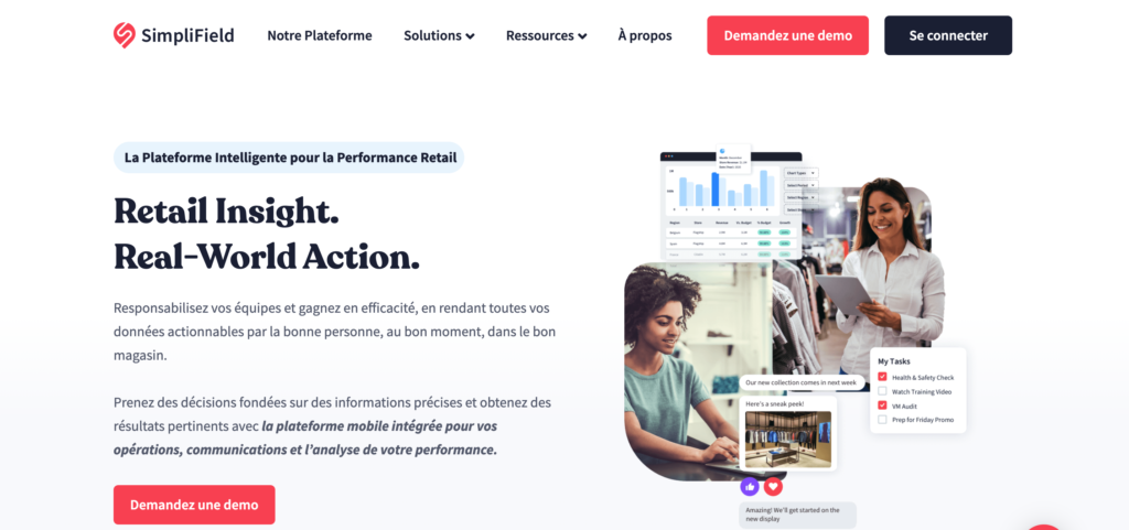 Proposition de valeur SimpliField